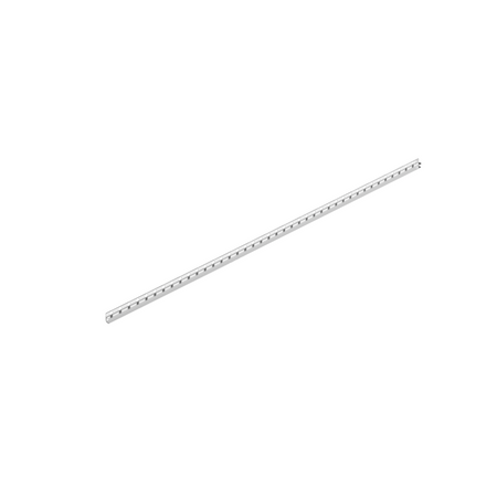 Balneo Gefälleleiste Edelstahl für Glas links 120 cm