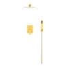 Balneo Cascade Duscharmatur 3er Set gold