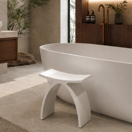 Badhocker LAVO Solid Surface, Coco White
