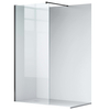 Duschwand Beira Black 70 cm