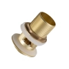 Balneo Klik Klak B Messing-Waschbeckenstopfen, goldfarben, mit Überlauf – Brushed Gold
