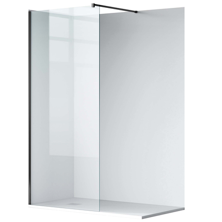 Duschwand Beira Black 50 cm