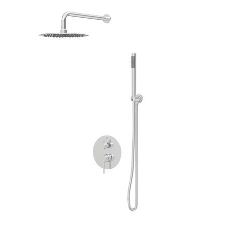 Balneo Cascade Duscharmatur 2er-Set Chrom