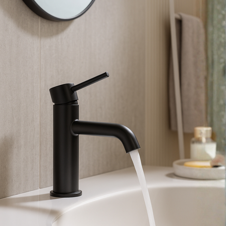 Balneo Cascade Waschtischbatterie Modell 1 schwarz