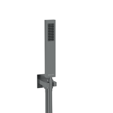 Balneo Cascade Brausebatterie-Set 3 gun metal