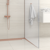 Balneo Gefälleleiste Kupfer für Glas rechts 170 cm
