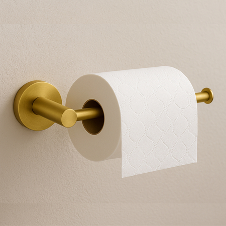 Balneo Qube Papierhalter gold Modell 1