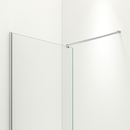 Duschwand Beira Chrom 100 cm